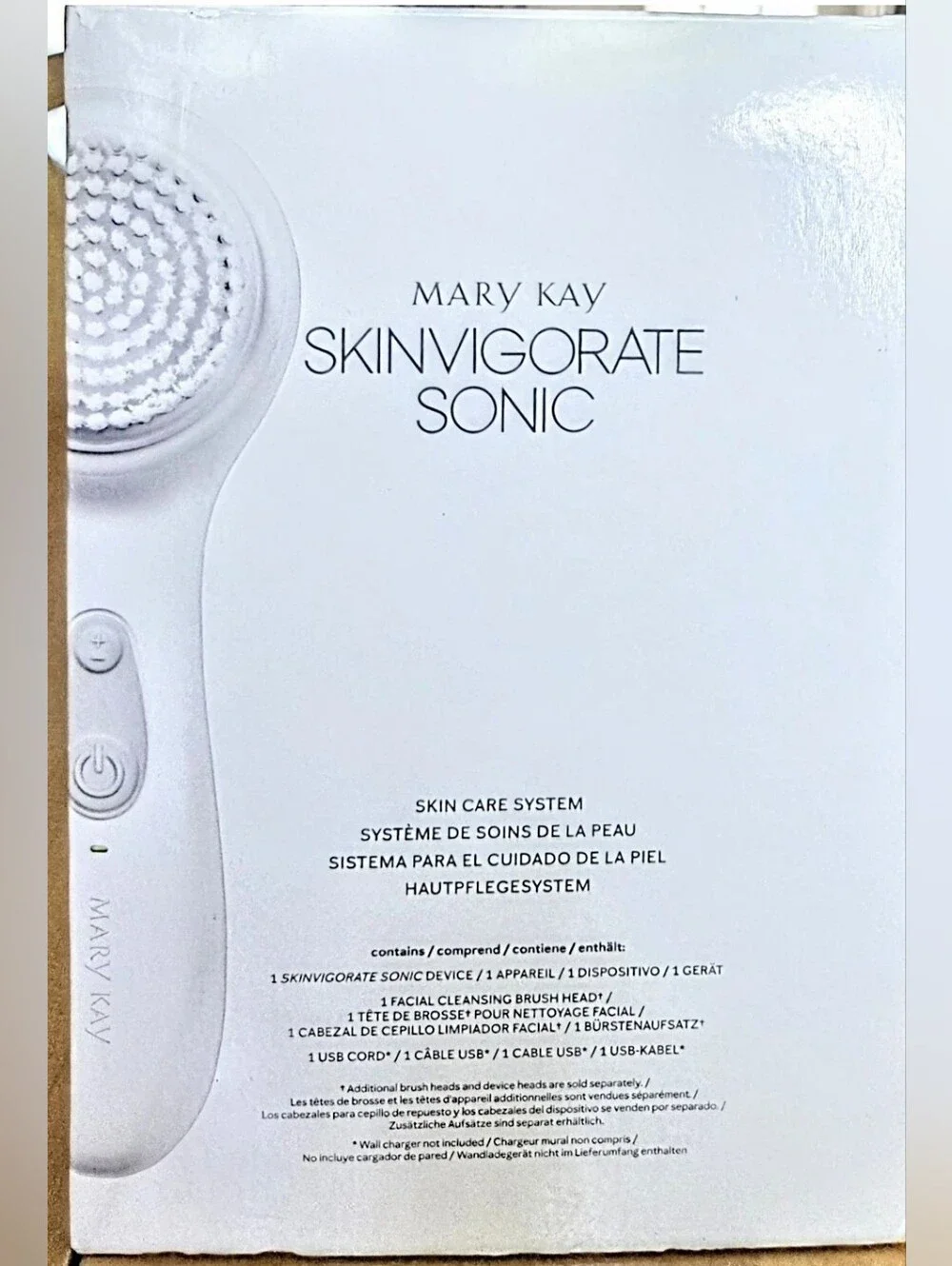 Mary Kay Skinvigorate Sonic Facial Skin Care Brush System New in Ripped Box